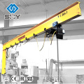 Hot sale pillar swing 1.5 ton mobile jib crane for factory